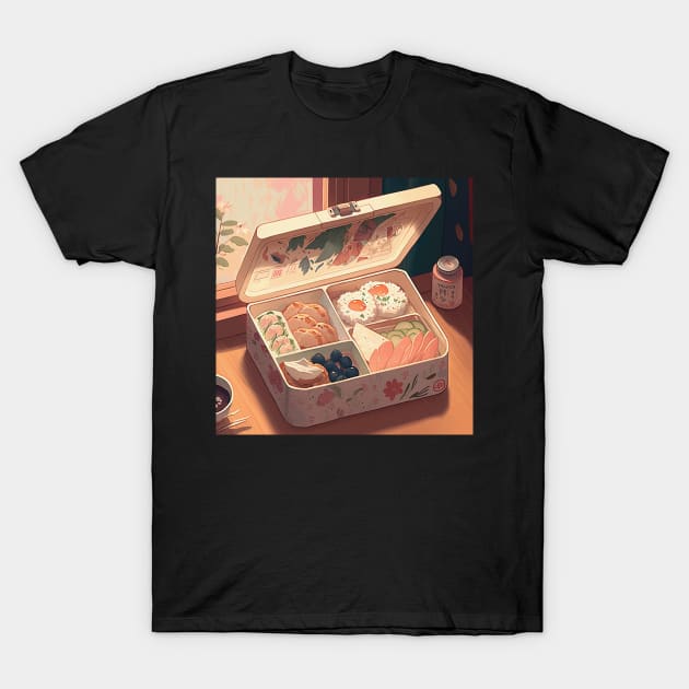 Anime Bento Box Aesthetic T-Shirt by geekmethat